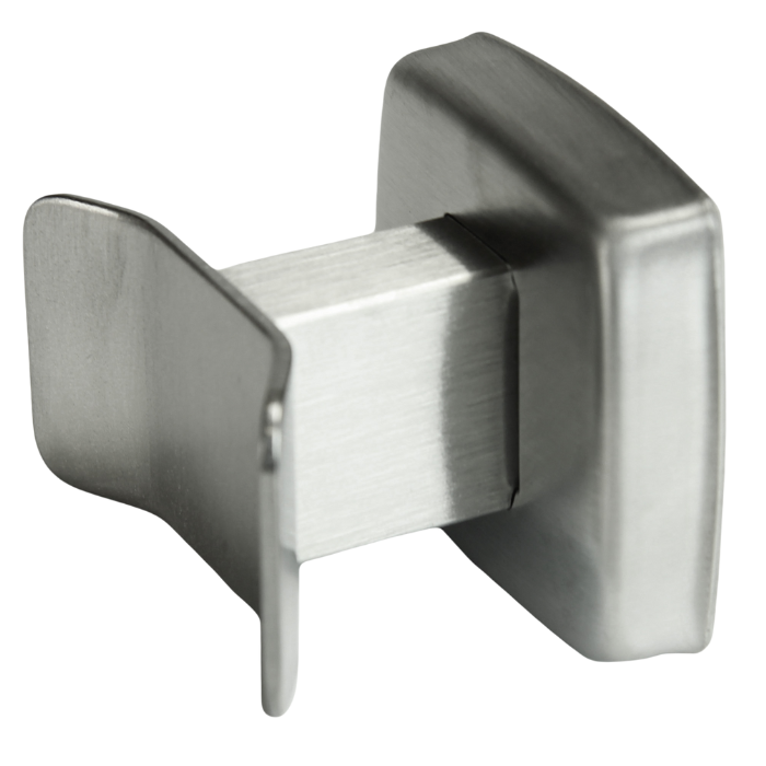 STAINLESS STEEL DOUBLE ROBE HOOK