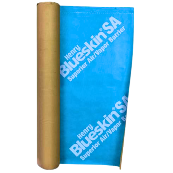 BLUESKIN SA SELF-ADHERING AIR BARRIER MEMBRANE 9IN X 75FT ROLL