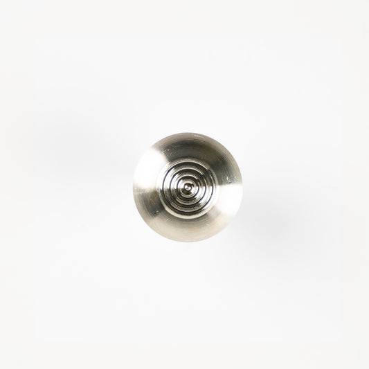  RING STAINLESS CONCENTRIC RING  DOMES