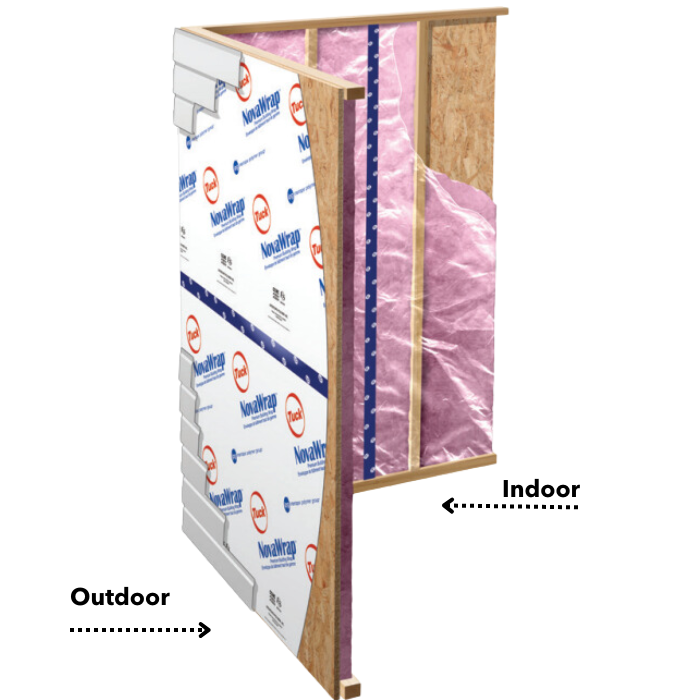 Sheathing Tape for PE Vapor Barrier and Sheathing Membrane